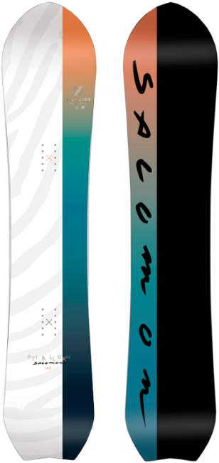 Salomon Snowboard Design PNG Image