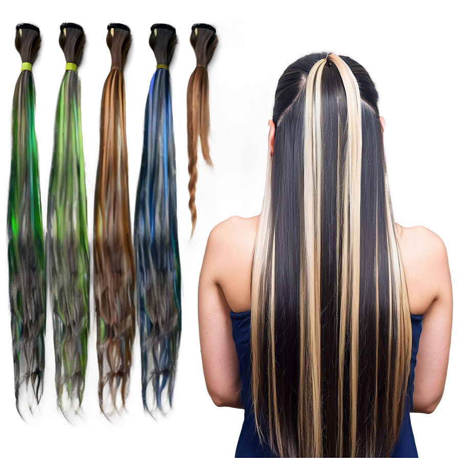 Salon Quality Hair Extensions Png Bjv69 PNG Image