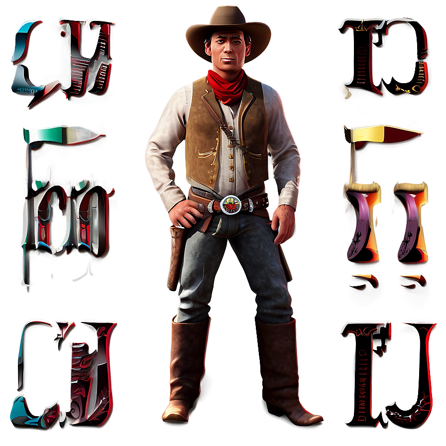 Saloon Cowboys Png Fdq16 PNG Image