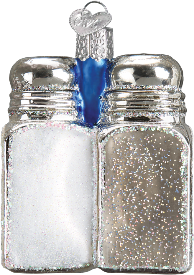 Saltand Pepper Shaker Ornament PNG Image