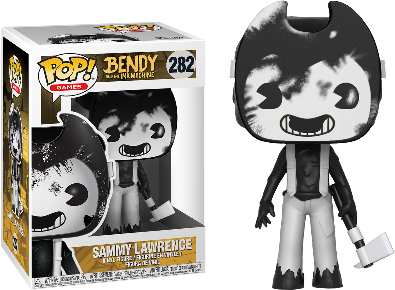 Sammy Lawrence Funko Pop Bendyandthe Ink Machine PNG Image