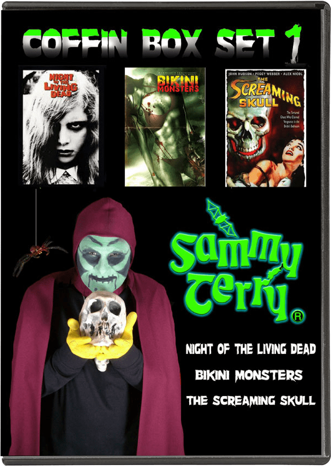 Sammy Terry Coffin Box Set D V D Cover PNG Image