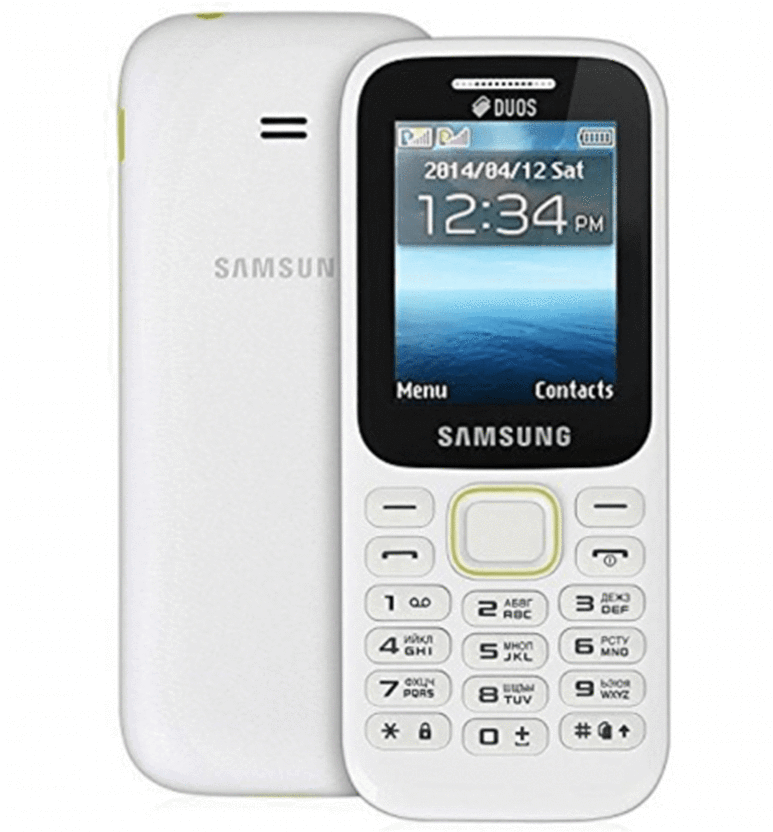 Samsung Duos Feature Phone Display PNG Image