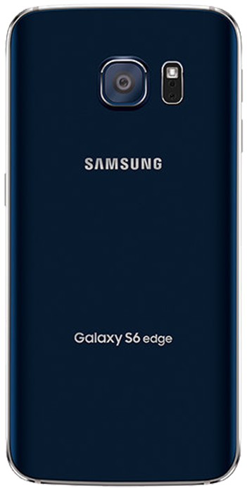 Samsung Galaxy S6 Edge Back View PNG Image