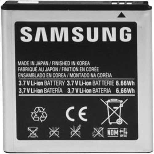 Samsung Liion Battery3.7 V PNG Image