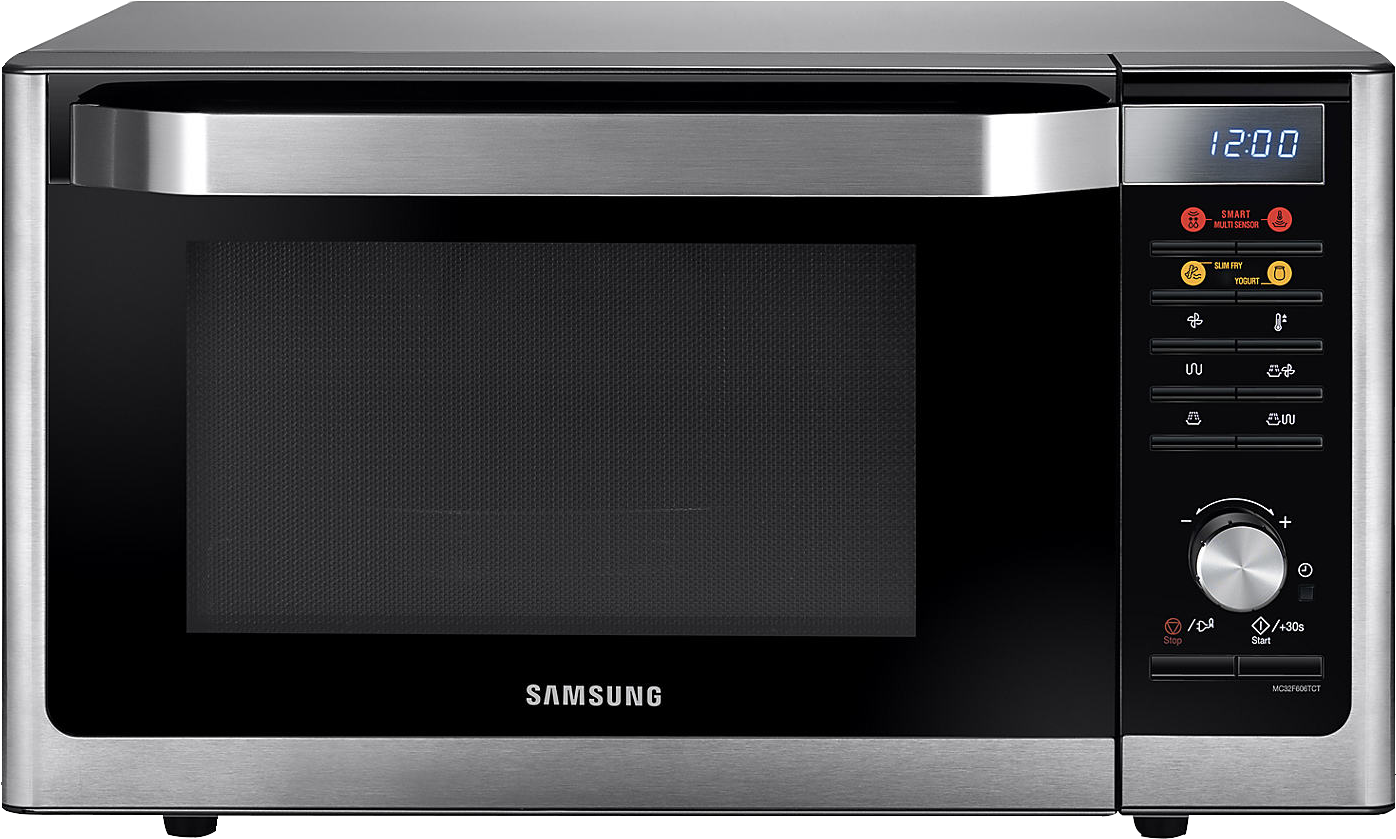 Samsung Microwave Oven Stainless Steel PNG Image