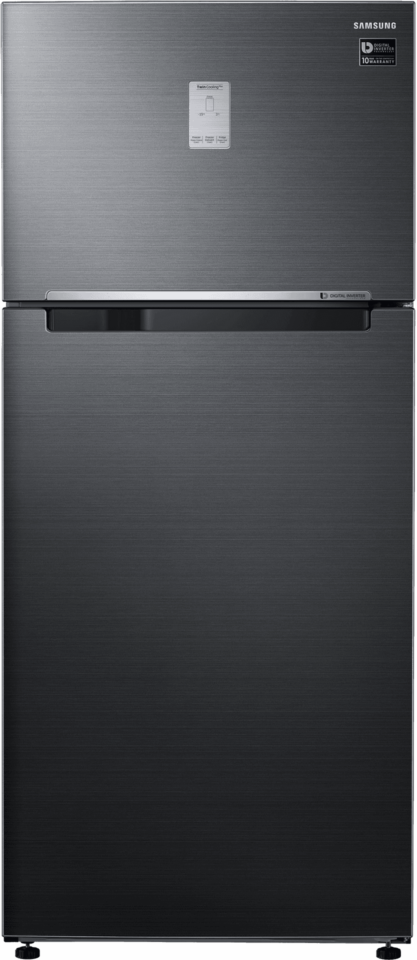 Samsung Stainless Steel Refrigerator PNG Image