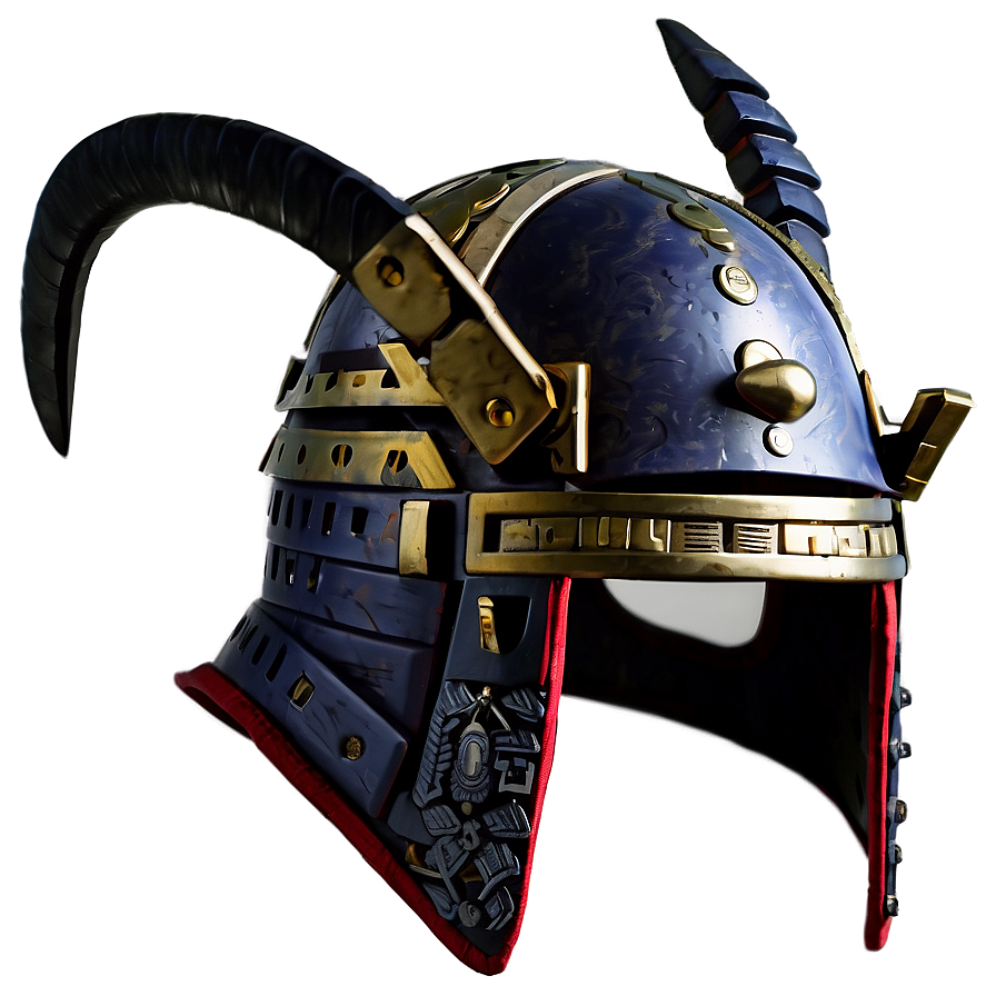 Samurai Helmet In Detail Png Xhm99 PNG Image