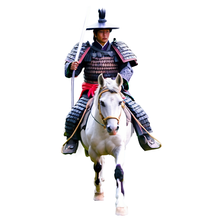 Samurai On Horseback Png 05212024 PNG Image