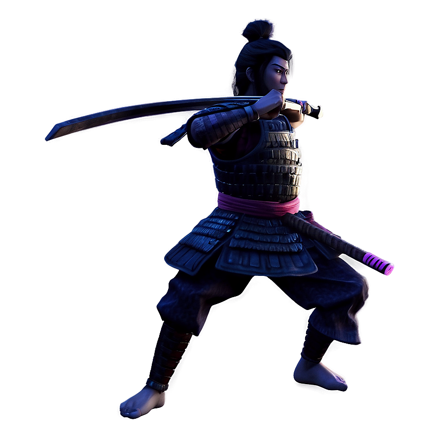 Samurai Warrior Pose Png 54 PNG Image