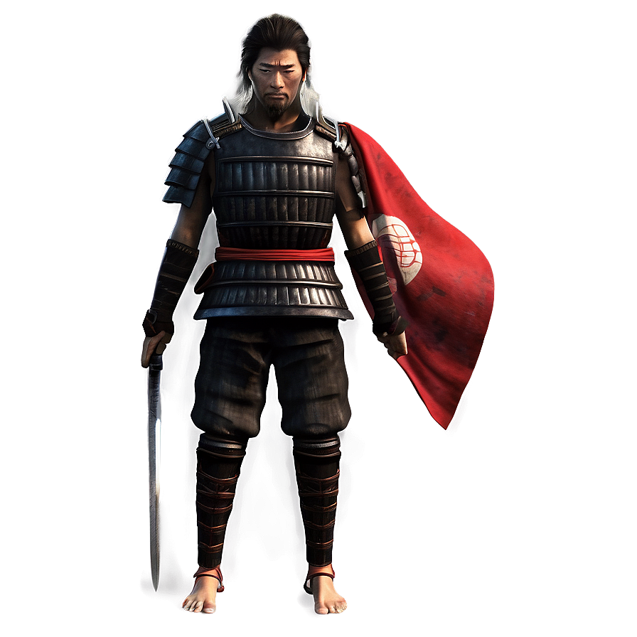 Samurai With Flag Png 88 PNG Image