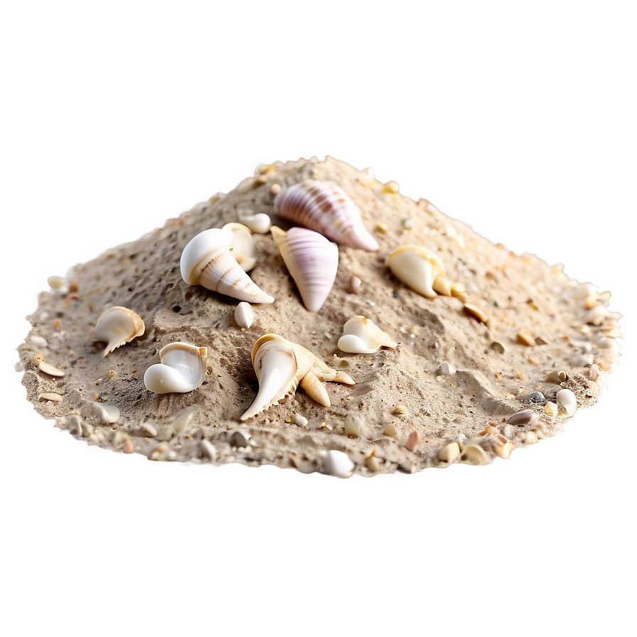 Sand And Sea Shells Png 05242024 PNG Image