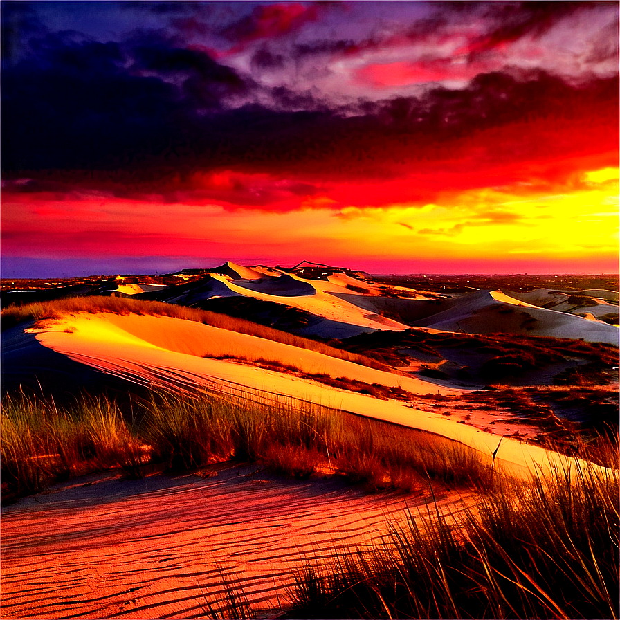 Sand Dunes And Sunset Colors Png 06292024 PNG Image