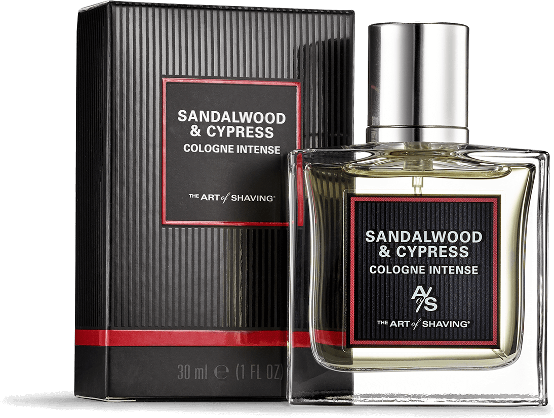 Sandalwood Cypress Cologne Intense PNG Image