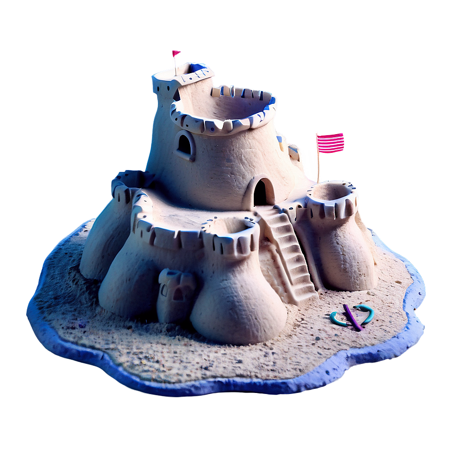 Sandcastle By The Sea Png 52 PNG Image