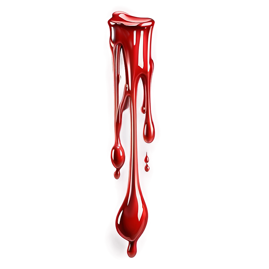 Sanguine Splashes: Blood Dripping Effect Png 04302024 PNG Image