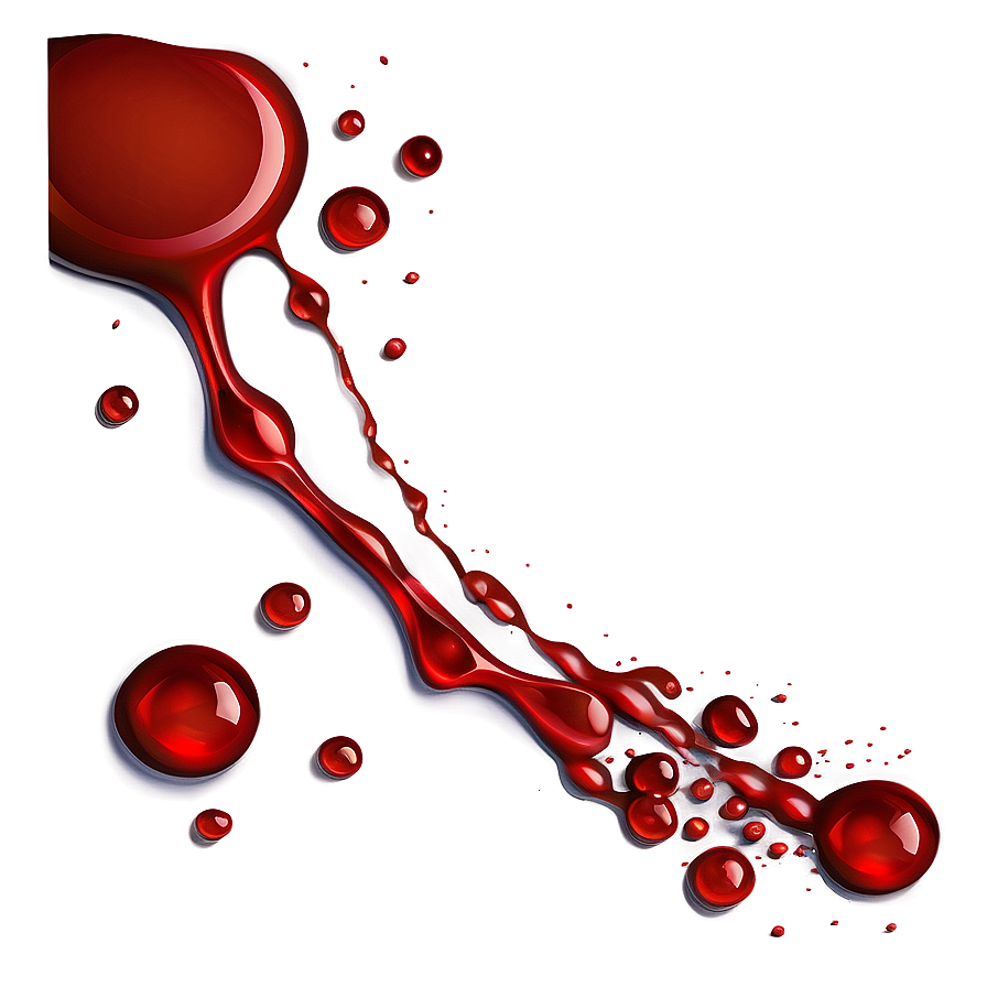 Sanguine Stains: Blood Spot Vector Png Wle87 PNG Image