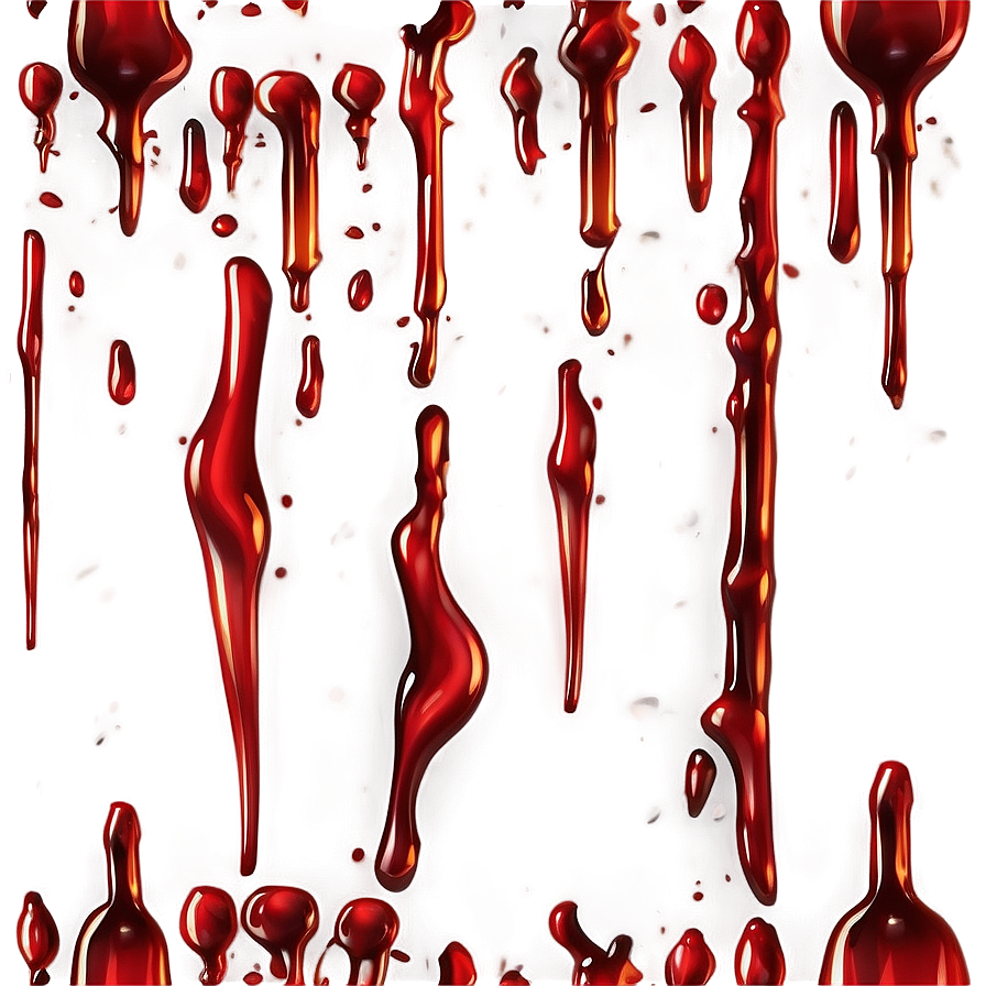 Sanguine Stream: Blood Drip Vector Png 04302024 PNG Image