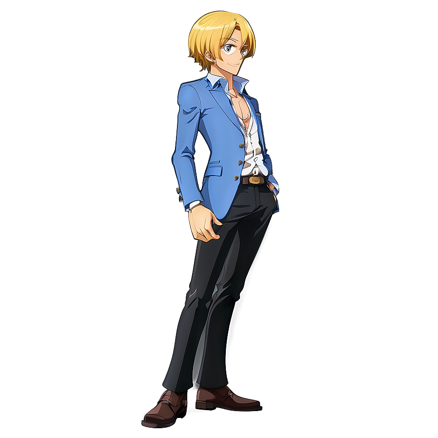 Sanji Black Leg Style Png 05212024 PNG Image