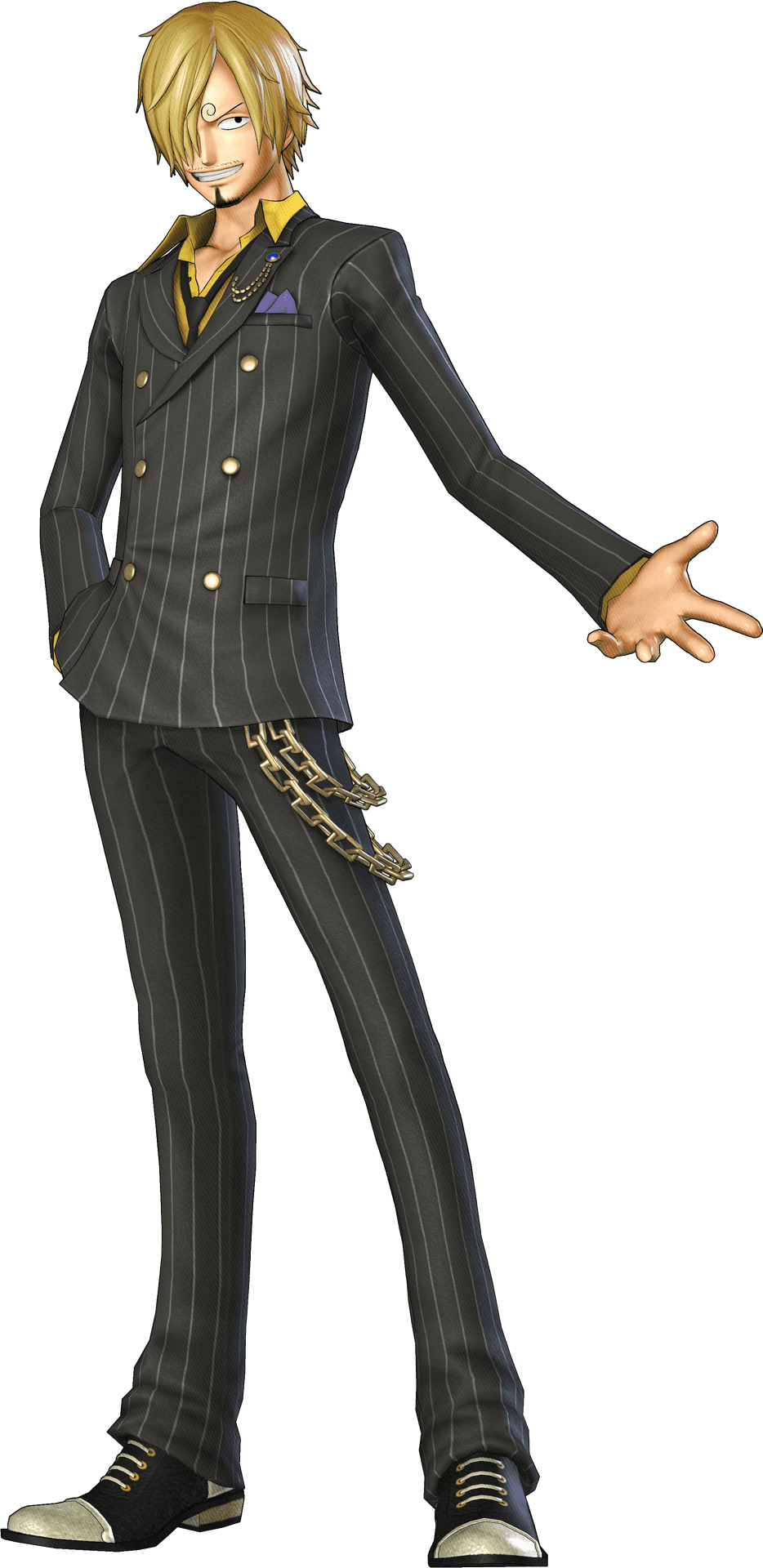 Sanji One Piece Anime Character PNG Image