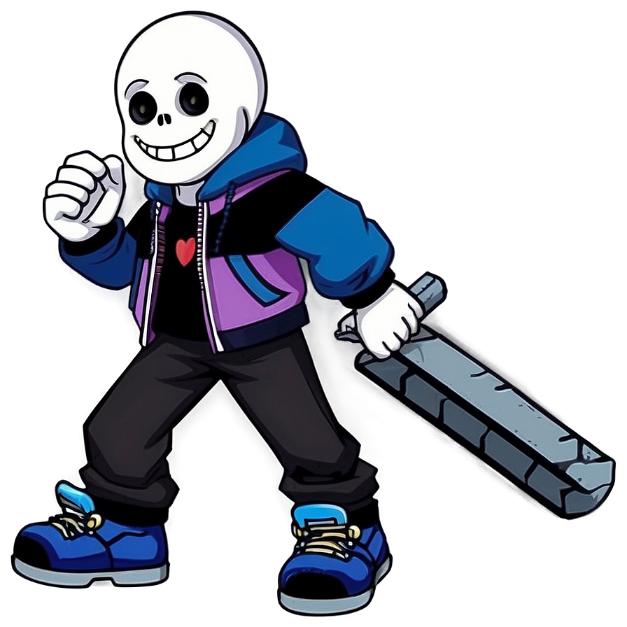 Sans Undertale Walking Png 75 PNG Image