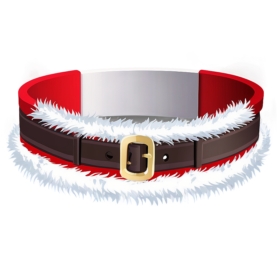 Santa Belt For Greeting Cards Png 06282024 PNG Image