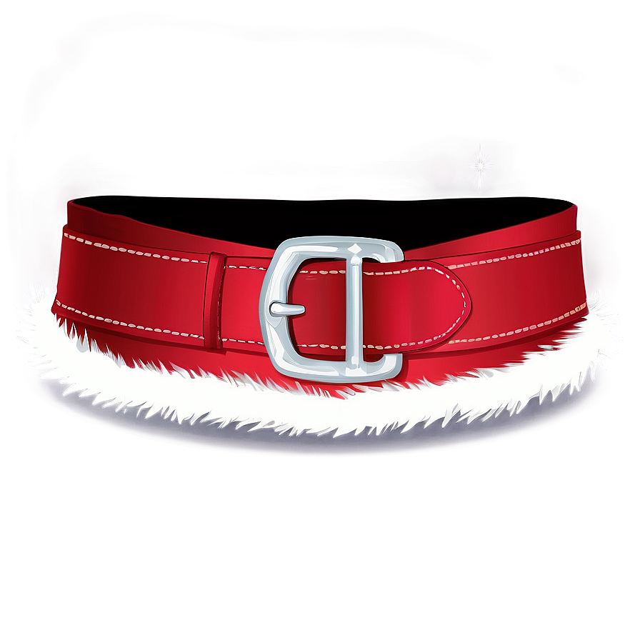 Santa Belt For Greeting Cards Png Awm PNG Image