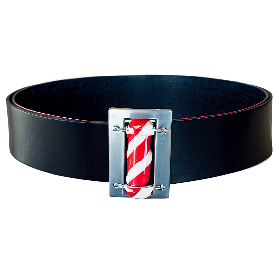 Santa Belt With Candy Cane Buckle Png 18 PNG Image