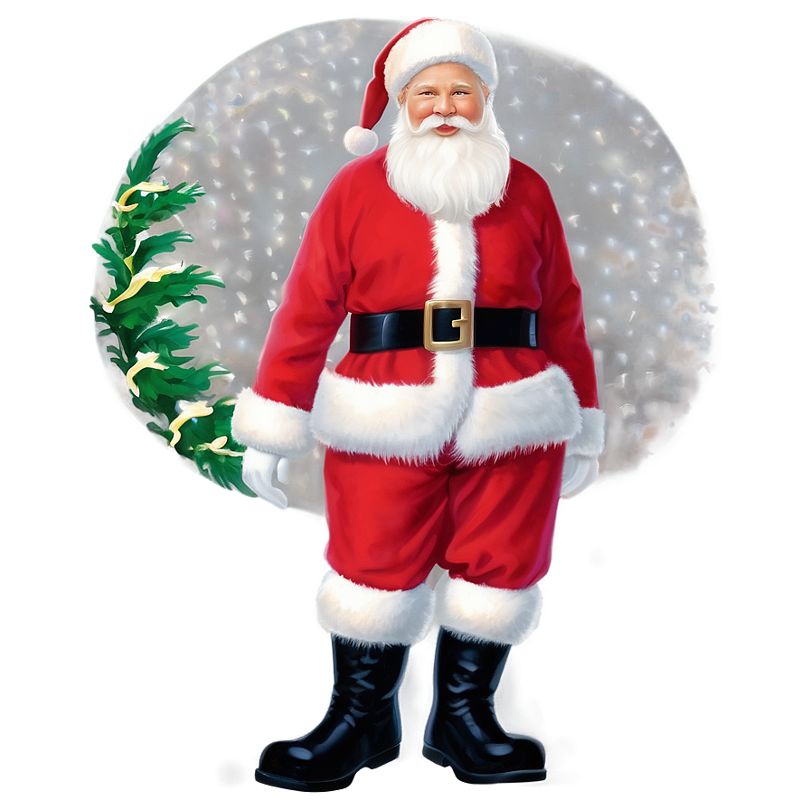 Santa Claus Holiday Png 06252024 PNG Image