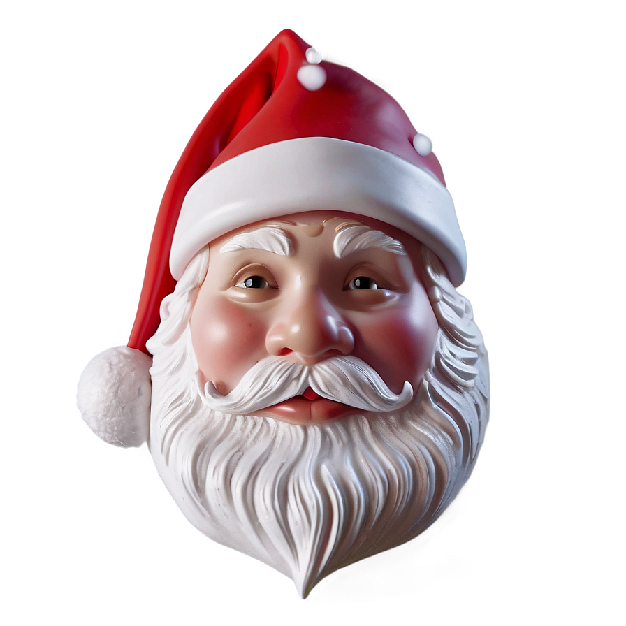 Santa Face Design Png Mcq66 PNG Image