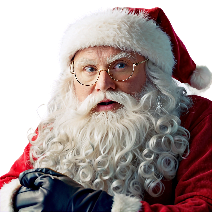 Santa Face Png Ovk PNG Image