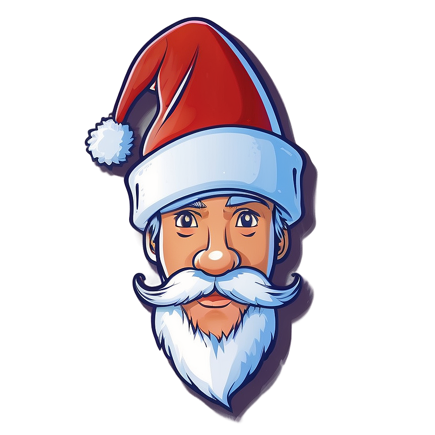 Santa Hat Cartoon Illustration Png Nrs PNG Image