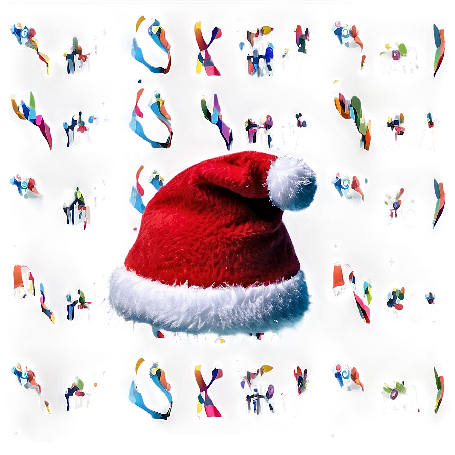 Santa Hat Cartoon Joy Png Jhs19 PNG Image