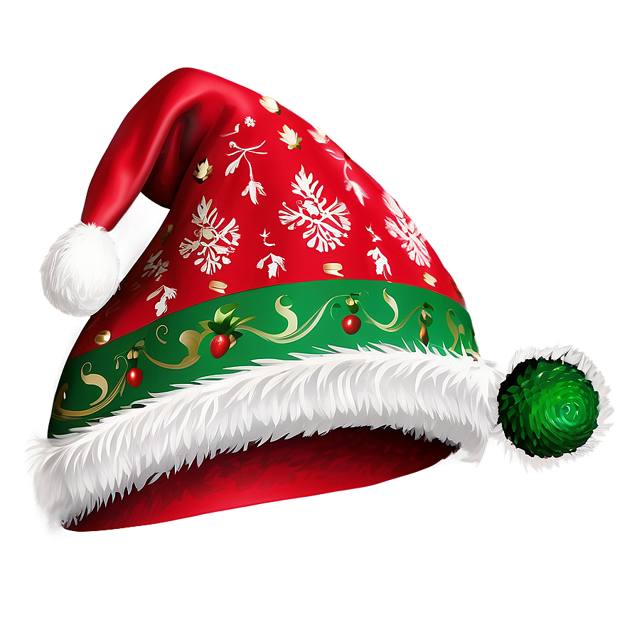 Santa Hat For Holiday Greeting Png 04302024 PNG Image