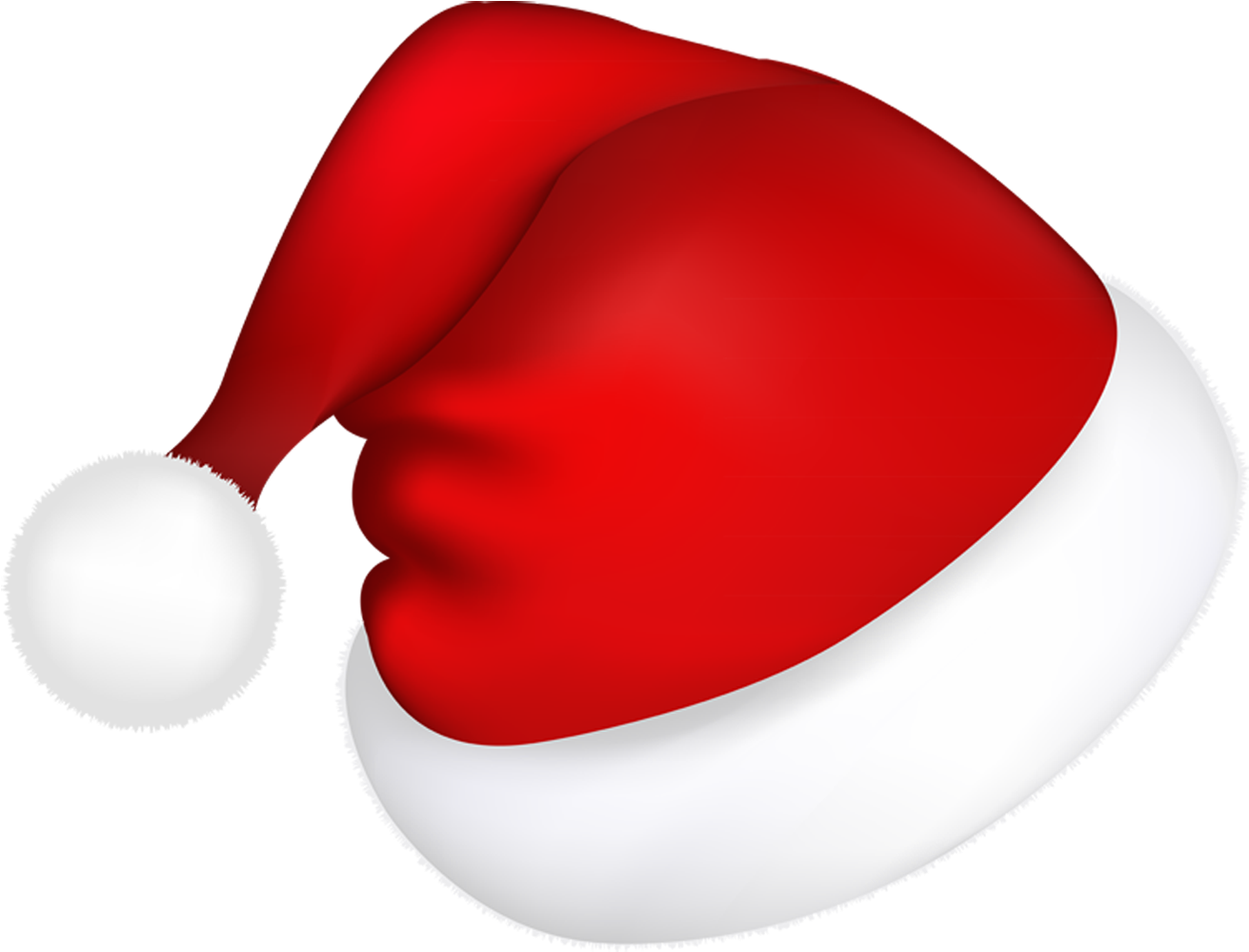 Santa Hat Icon No Beard PNG Image