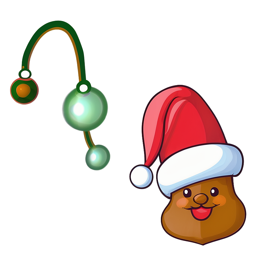 Santa Hat Outline Clipart Png Kgn PNG Image