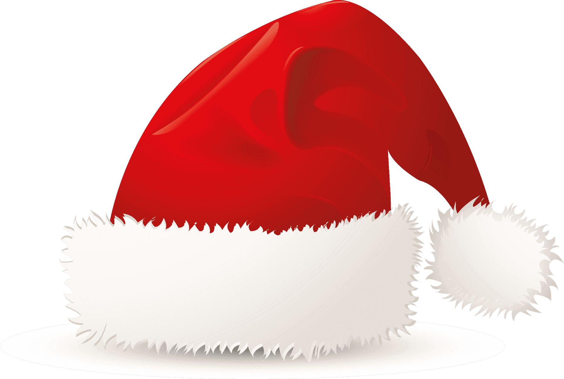 Santa Hat Vector Illustration PNG Image