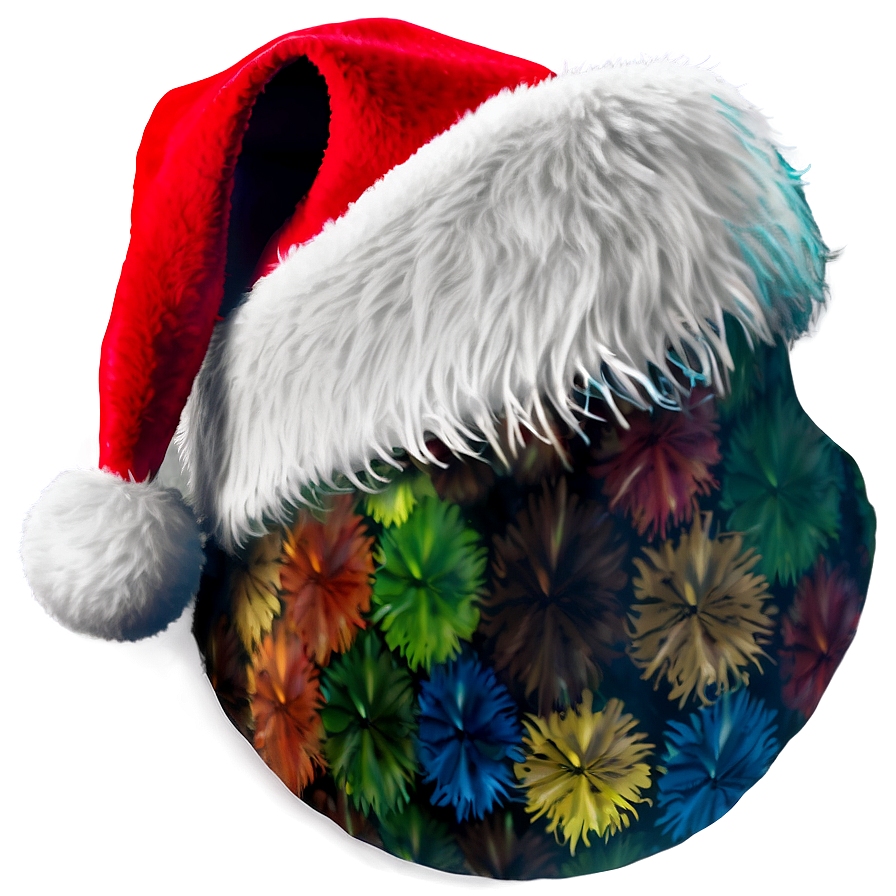 Santa Hat With Pom Pom Png 27 PNG Image