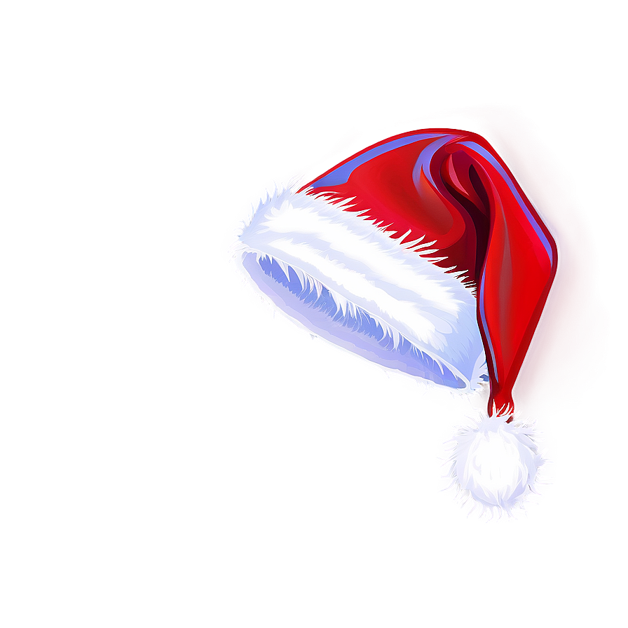 Santa Hat With Snowflakes Png 63 PNG Image