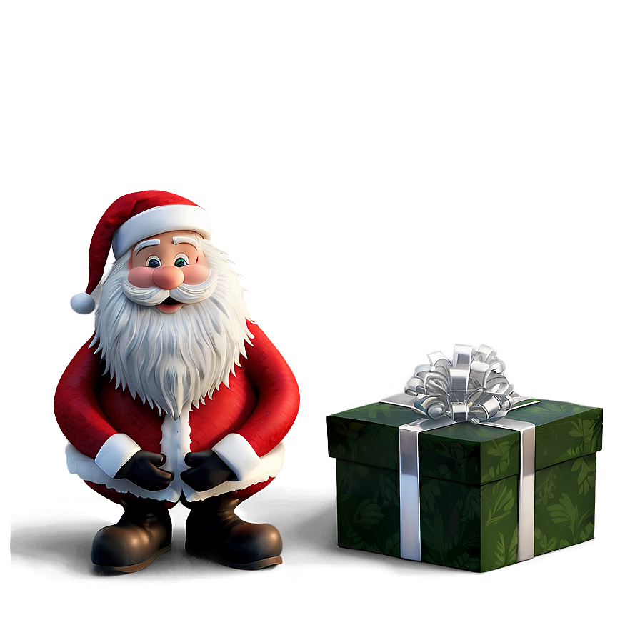 Santa's Christmas Gifts Png Ijt57 PNG Image