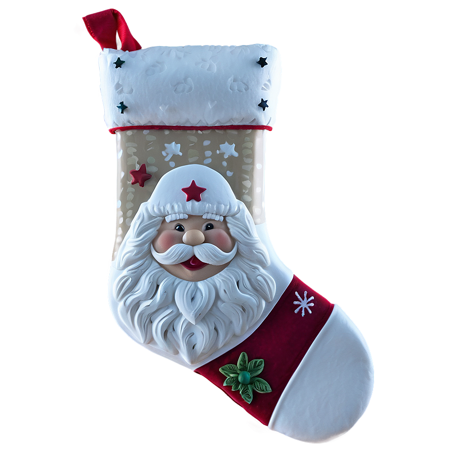 Santa Stocking Png Qjq71 PNG Image