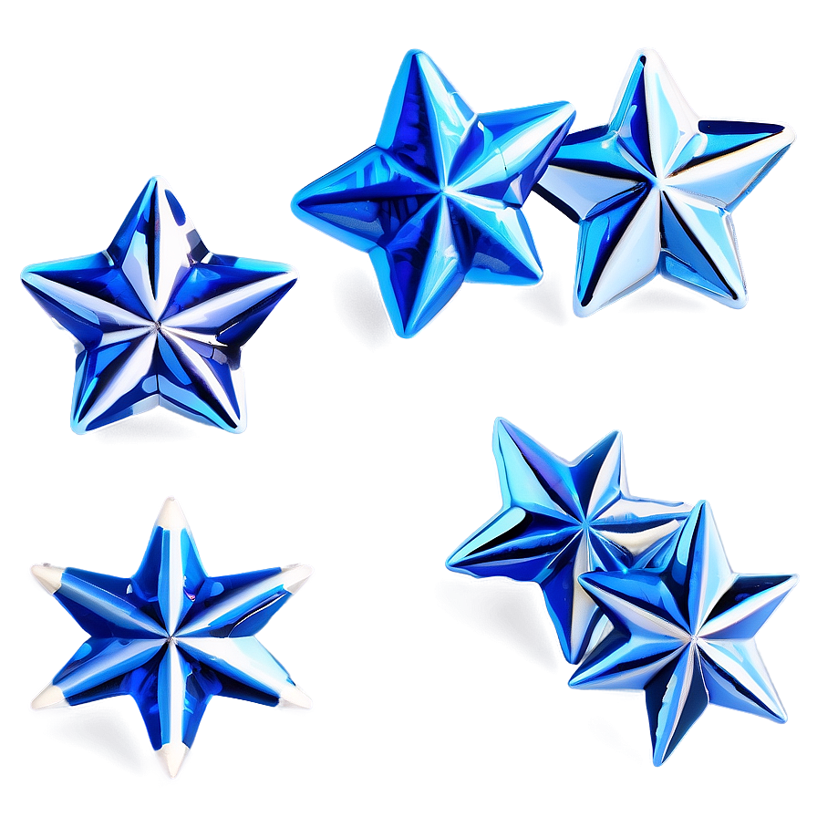 Sapphire Blue Stars Png Bui PNG Image