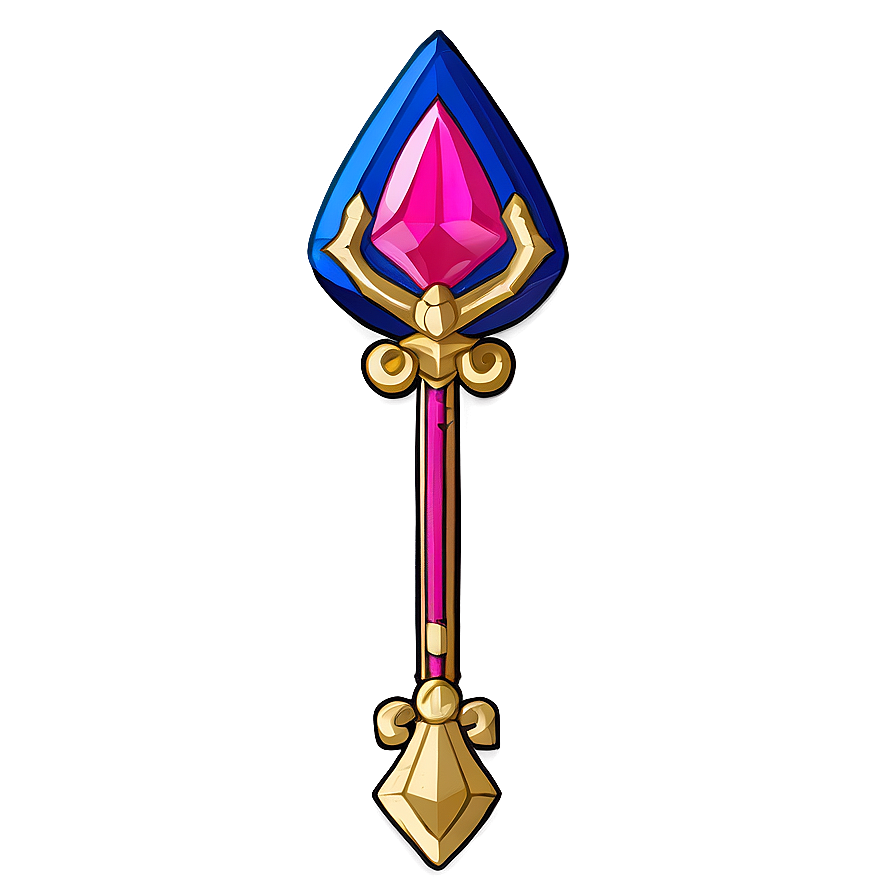 Sapphire Scepter Png 10 PNG Image