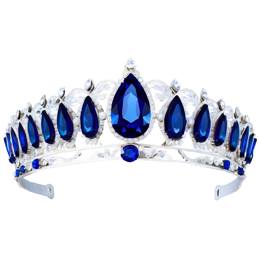 Sapphire Tiara Png 90 PNG Image