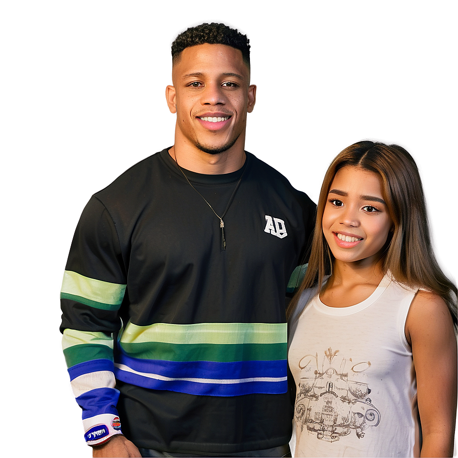 Saquon Barkley Family Time Png 58 PNG Image