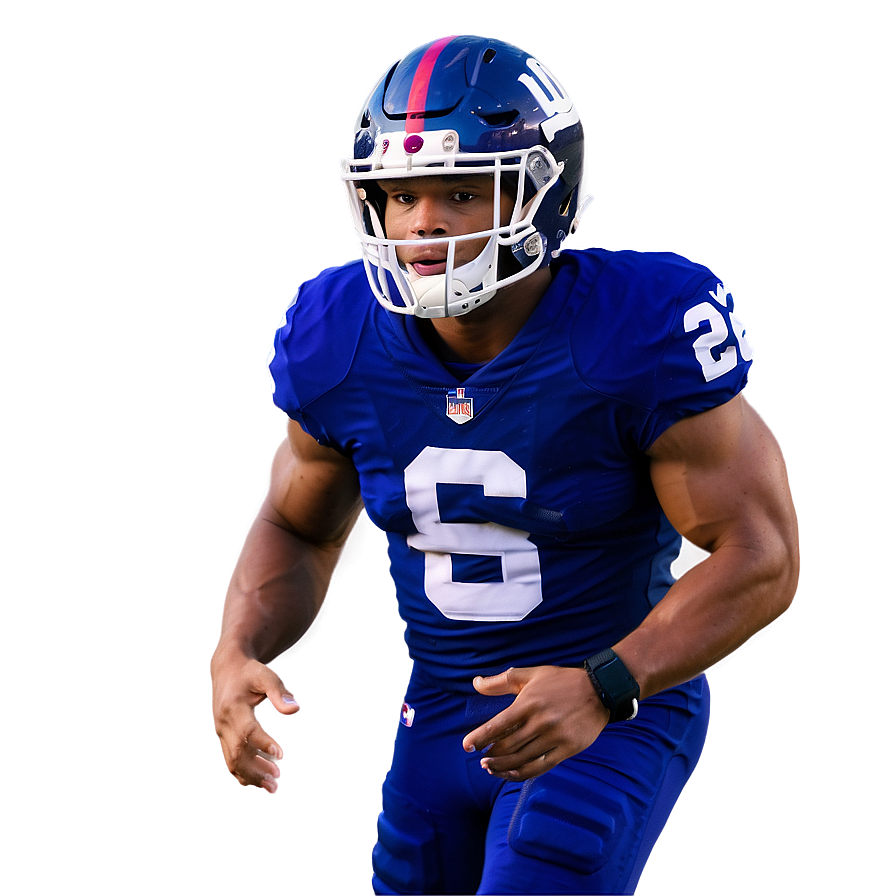 Saquon Barkley Inspirational Leader Png Qna PNG Image