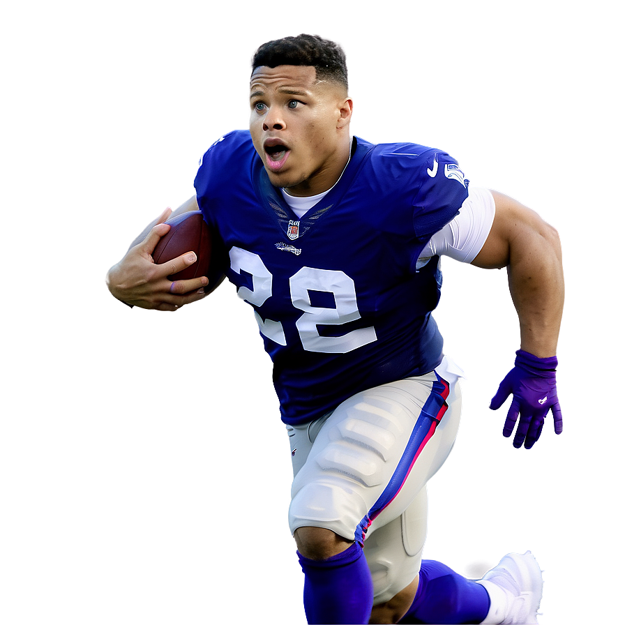 Saquon Barkley Super Bowl Preparation Png 26 PNG Image