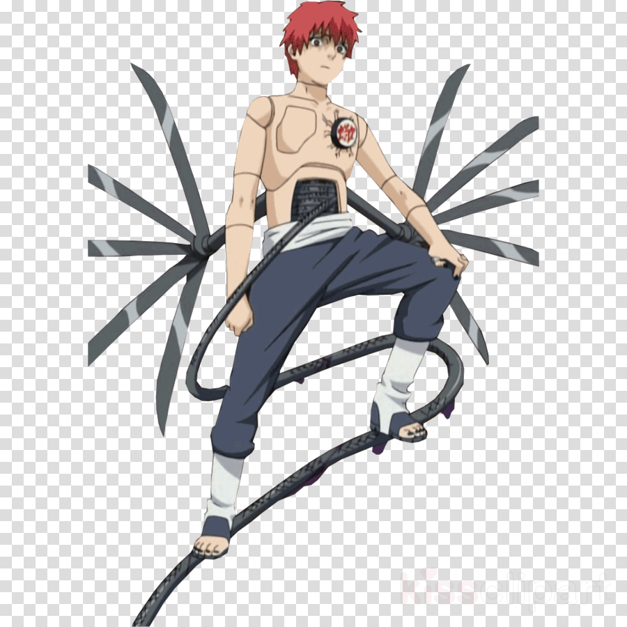 Sasori Puppet Master Anime Character PNG Image