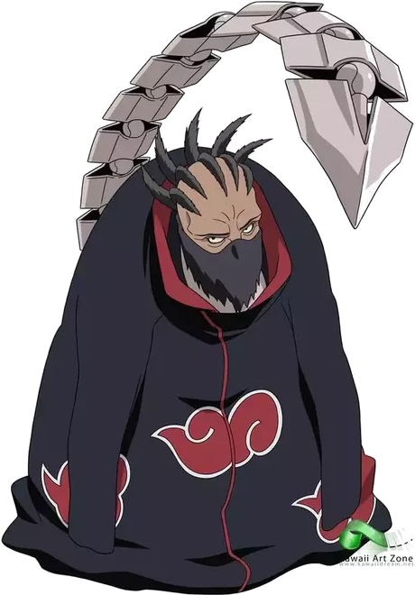 Sasori Puppet Master Anime Character PNG Image