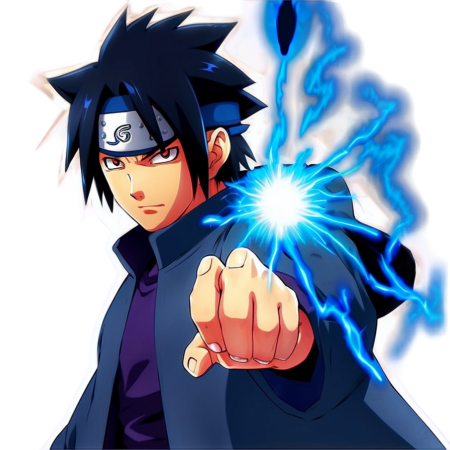 Sasuke Uchiha Chidori Attack Png 17 PNG Image